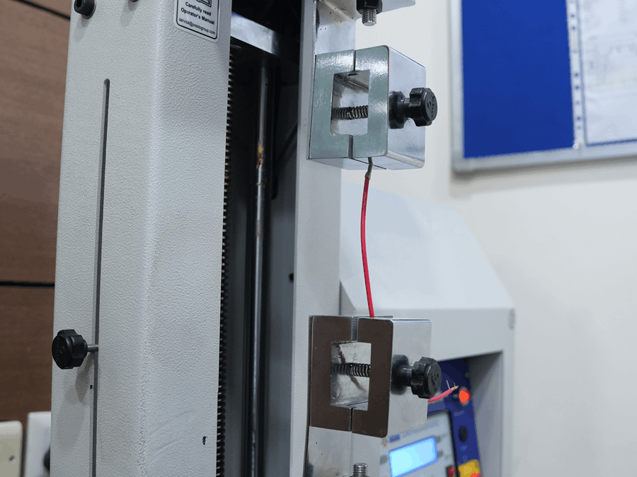 Tensile Testing Wire Joining Systems